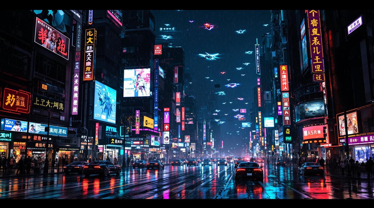 未来都市 - 科幻高清影视封面